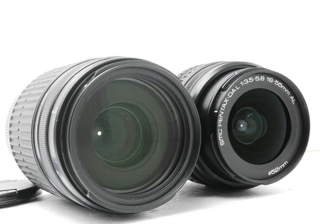 希少　PENTAX K20D-W 未発売モデル　ダブルレンズ⚡️初心者　警察用機