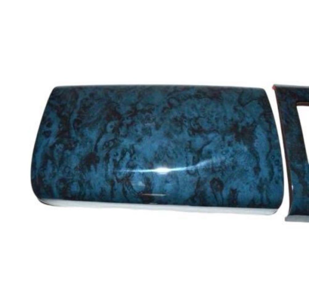 スズキ エブリイ ワゴン DA64 インテリアパネル 黒木目 19ピース