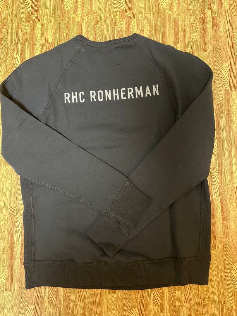 RHC RONHERMAN ブラック トレーナー