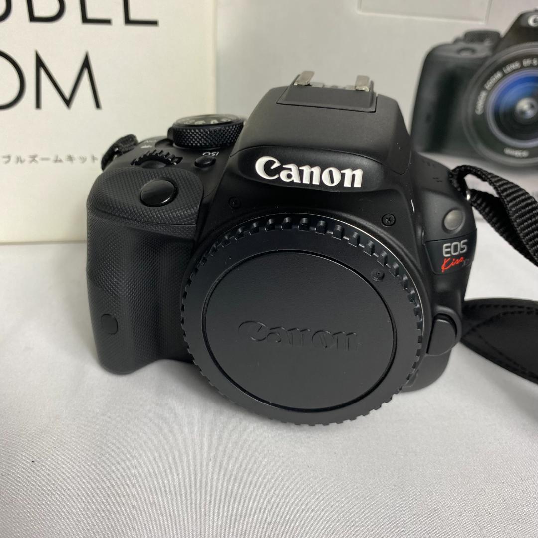 ★Canon EOS Kiss X7 キャノン ダブルズームキット バッグ付き