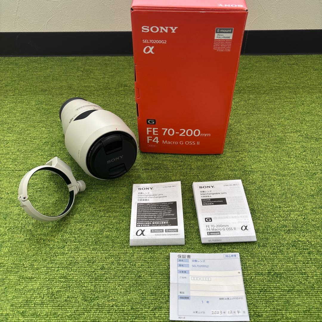 レンズ(ズーム) SEL70200G2 FE70-200 F4 Macro G OSSII
