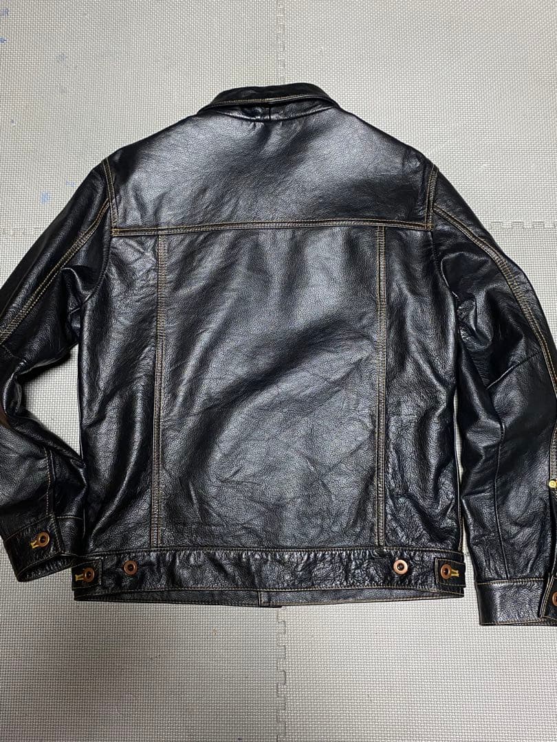 gジャンタイプ　レザージャケット
