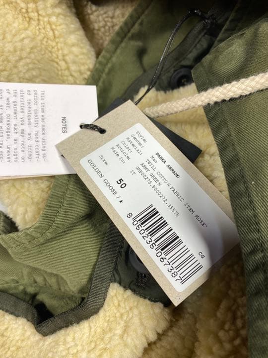 定価20万以上未使用　Golden  ゴールデングース　モッズコート