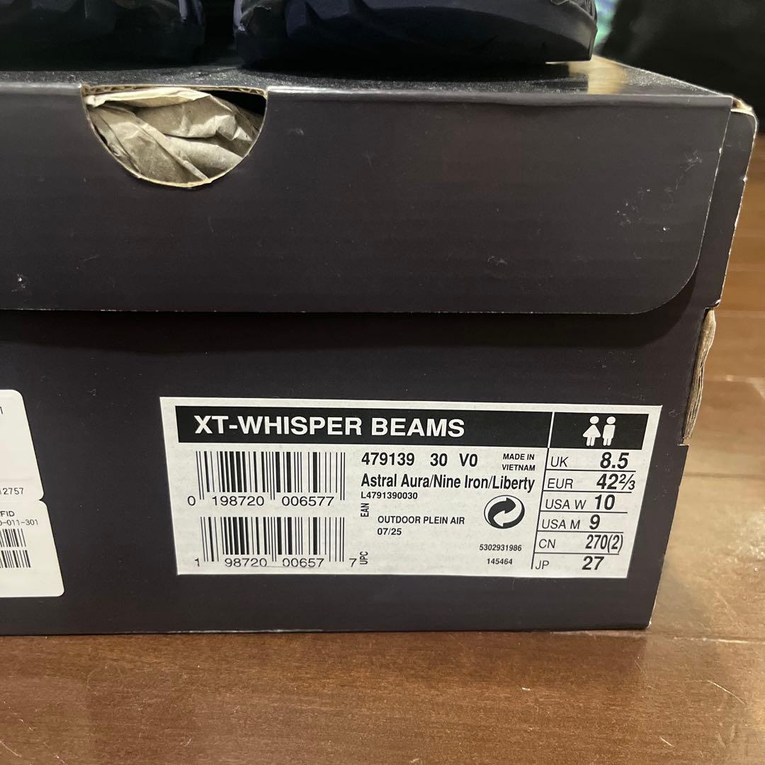 靴 Salomon xt-whisper BEAMS 27cm