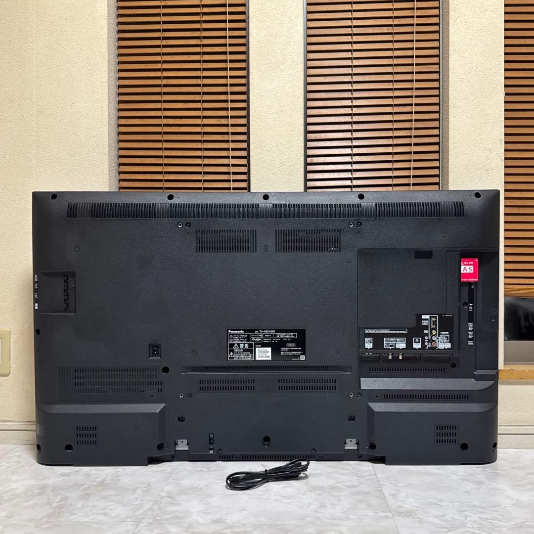 Panasonic VIERA 49V型 4K液晶テレビ スマートTV 外付対応