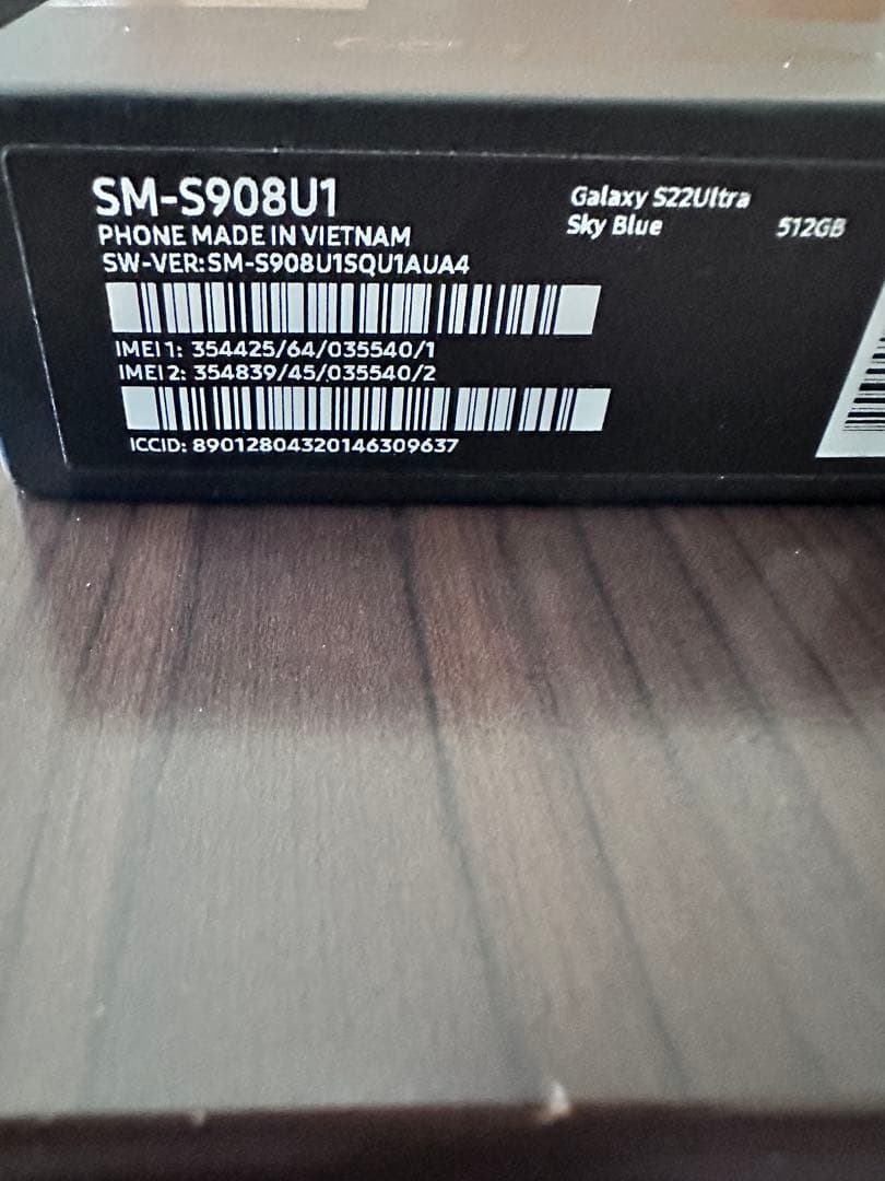 [めんたいキューピー]Galaxy s22 ultra 512 US仕様