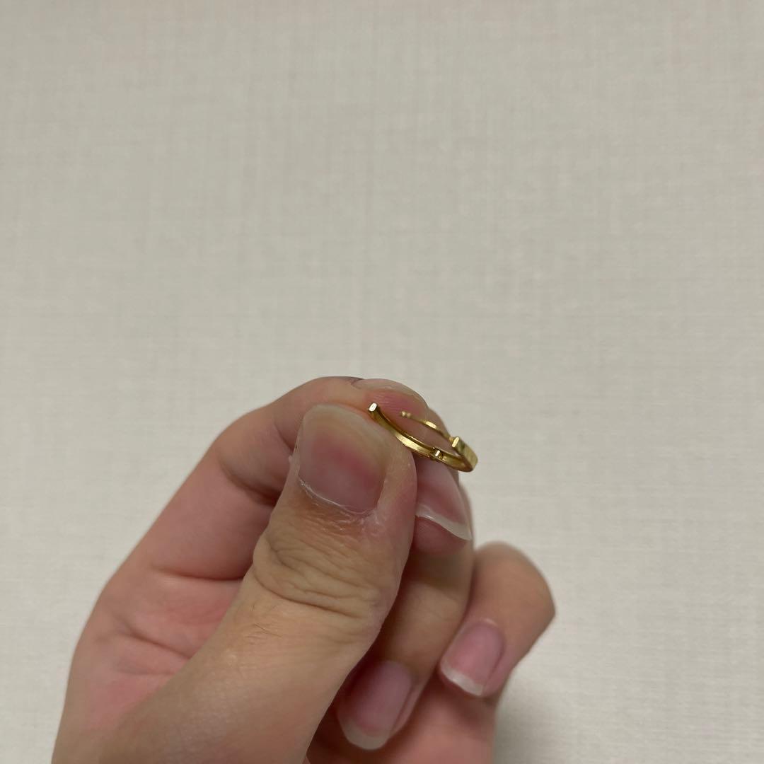 アヴァランチ フープピアス 10k 12mm