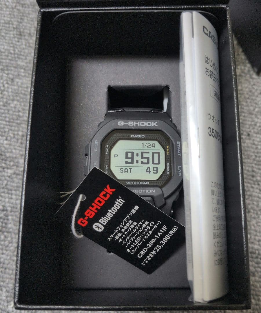 た*み様 【新品未使用】CASIO G-SHOCK GBD-200-1A1JF