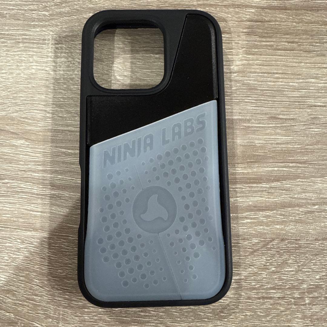 （iPhone16pro）NINJA LABS FLEX POUCH 黒