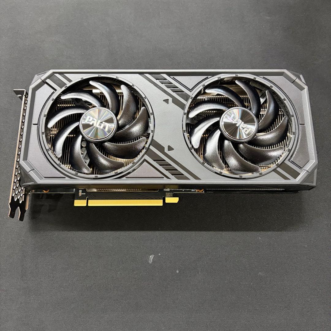 【動作品・美品】GeForce RTX4070 Palit DUAL OC 12