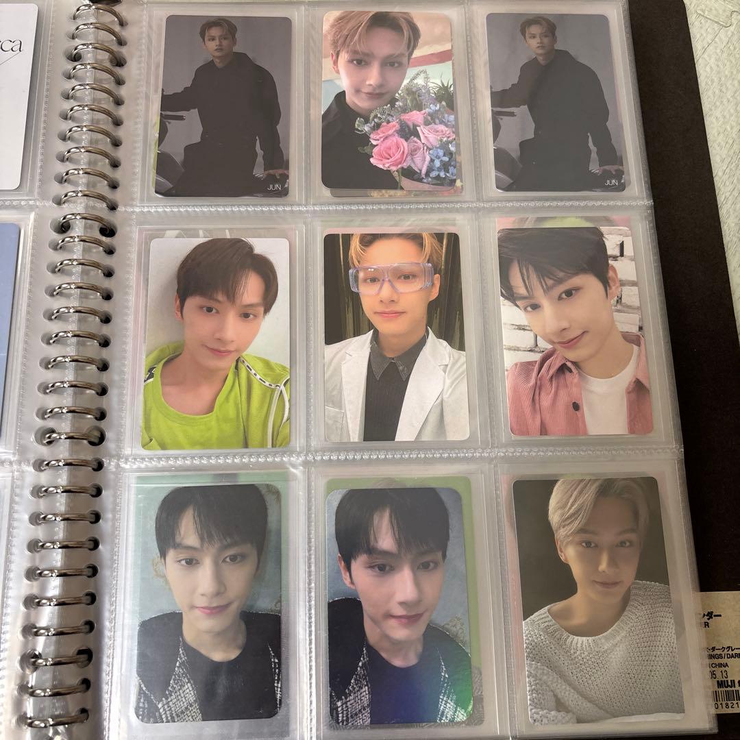 seventeen ジュン　Attacca コンプ　一直族　中国トレカ