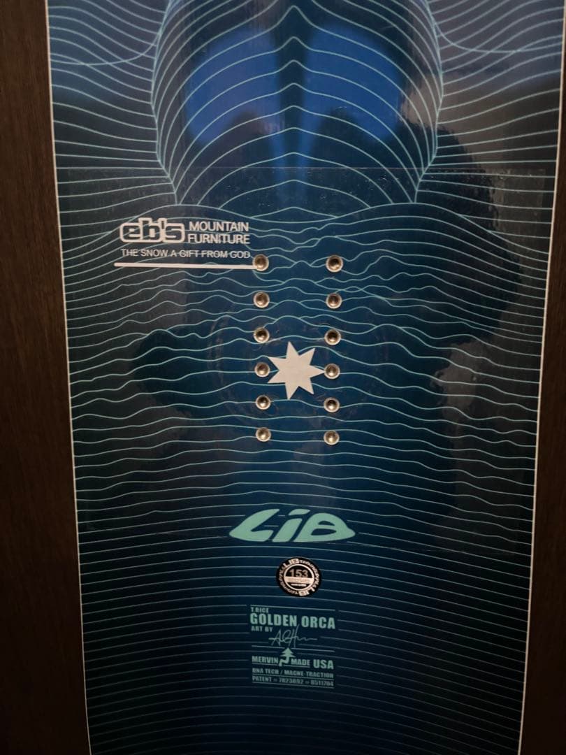 LIB TECH GOLDEN ORCA 153cm 2日使用！