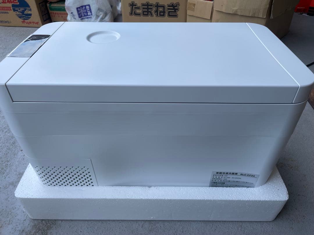 美品 RELicia車載冷凍冷蔵庫 RLC-CF24 24L 動作確認済付属品有