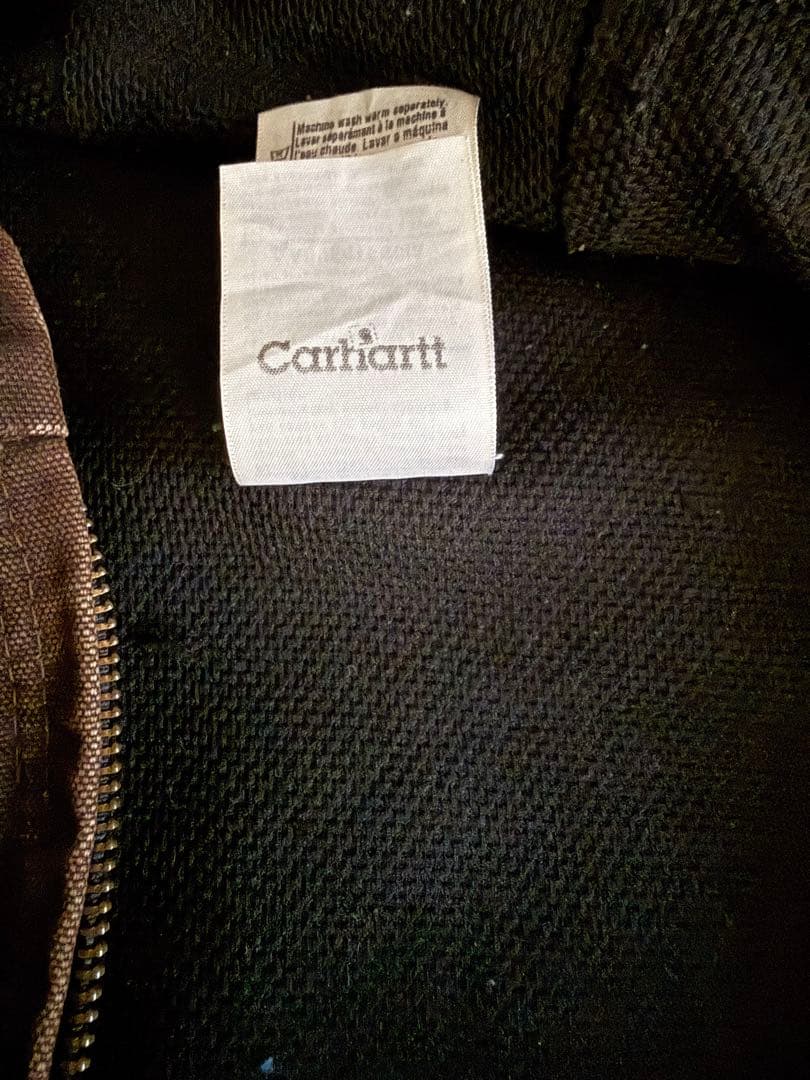 Carhartt アクティブジャケット ダックパーカー ダークブラウン