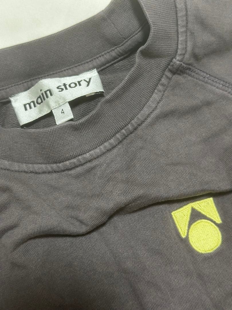 main story タンクトップ グレー プルムキトン