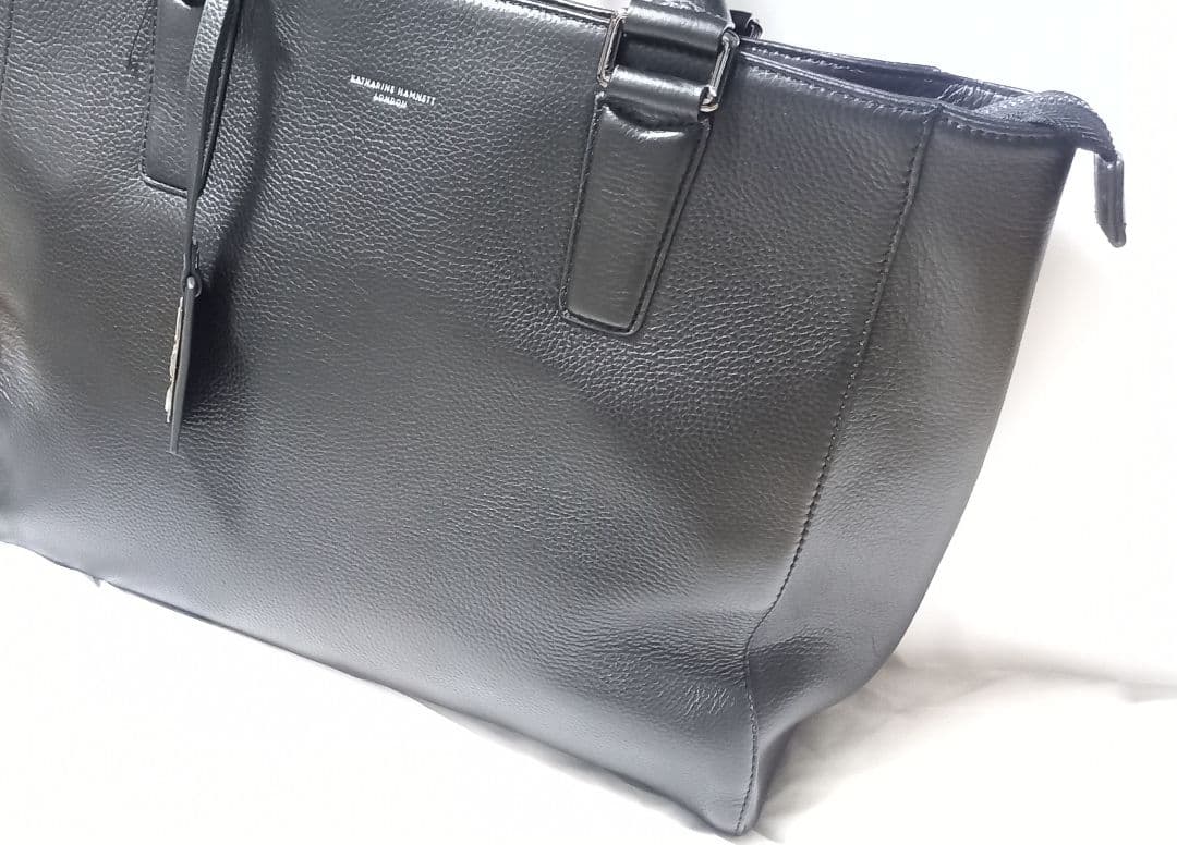 ヒ*ロ様 【新品】キャサリンハムネットロンドン トートバッグ 自立 A4 大容量