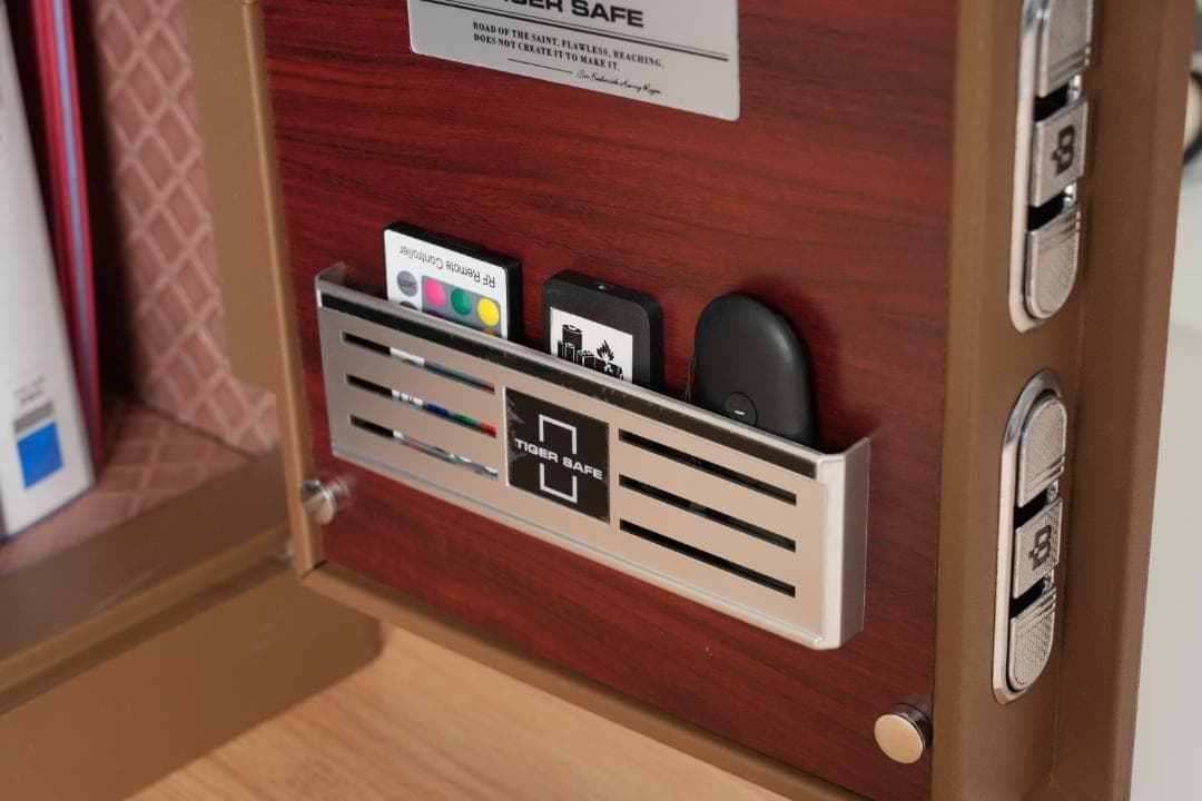 金庫家庭用59.5L 指紋認証防犯金庫大型金庫防盗旅館店舗業務用 ブラック