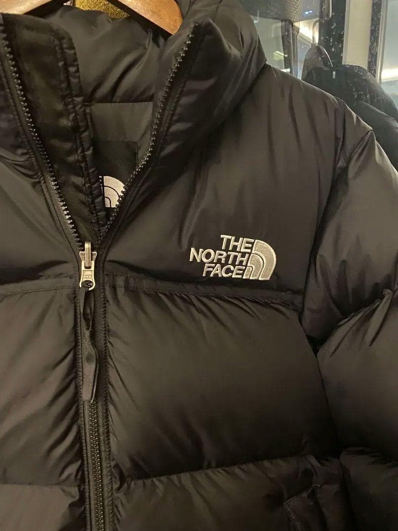 美品XL ノースフェイスヌプシ　ブラック　700fill　ダウンジャケット