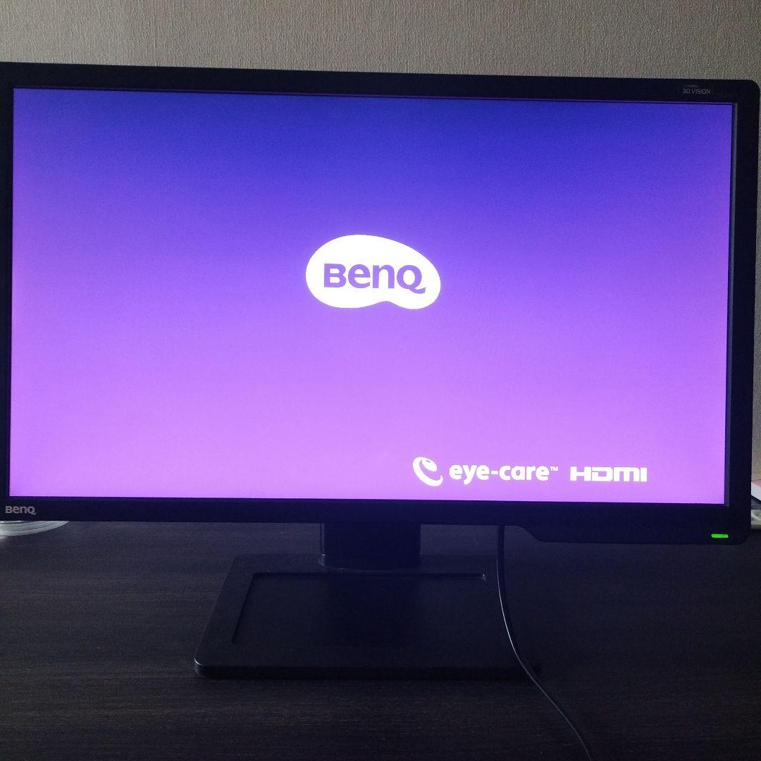 BENQ XL2412Z 144hzモニター 本体 DVI-Dアダプター付き