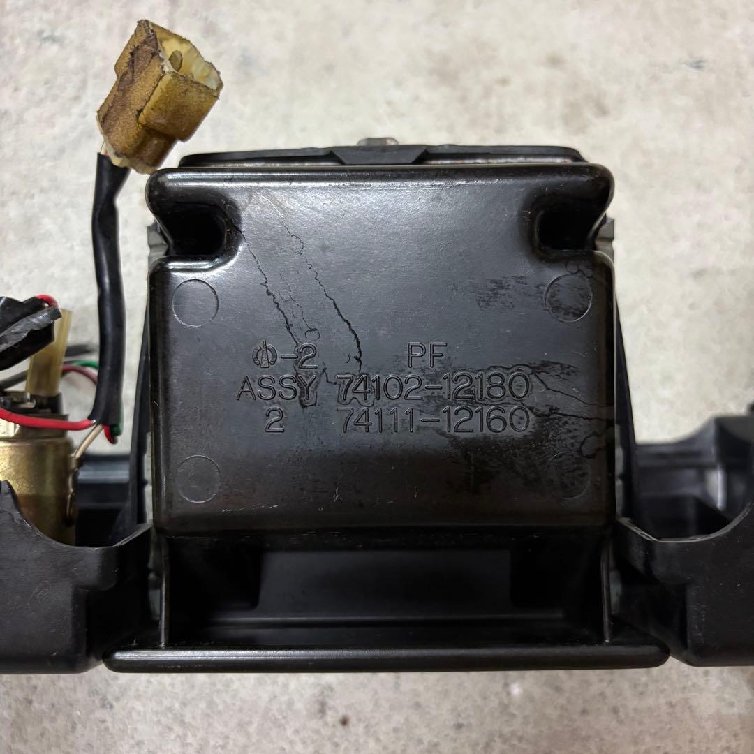 【当時物】AE86 センターパネル Assy 灰皿付き レビン トレノ トヨタ