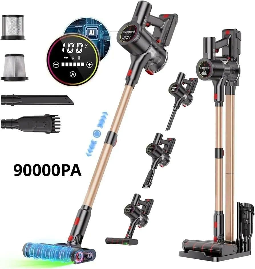 新品　コードレス掃除機 独立モーター自走式！90Kpa強力吸引！ YC07