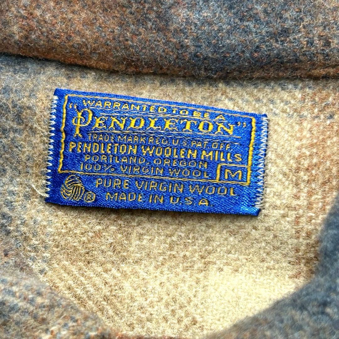 PENDLETON ペンドルトン 70s USA製 オンブレ CPOジャケットM