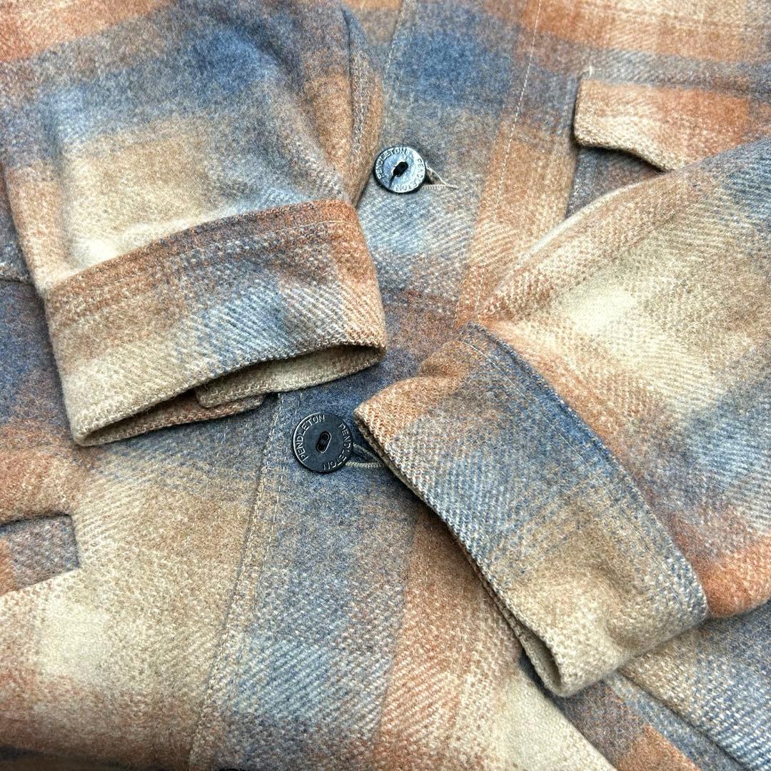 PENDLETON ペンドルトン 70s USA製 オンブレ CPOジャケットM