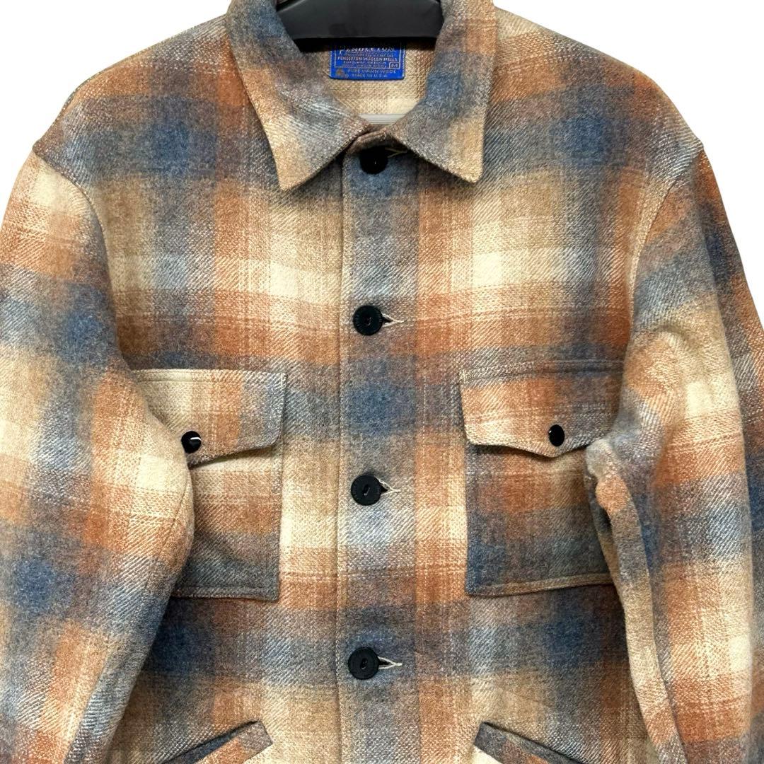 PENDLETON ペンドルトン 70s USA製 オンブレ CPOジャケットM