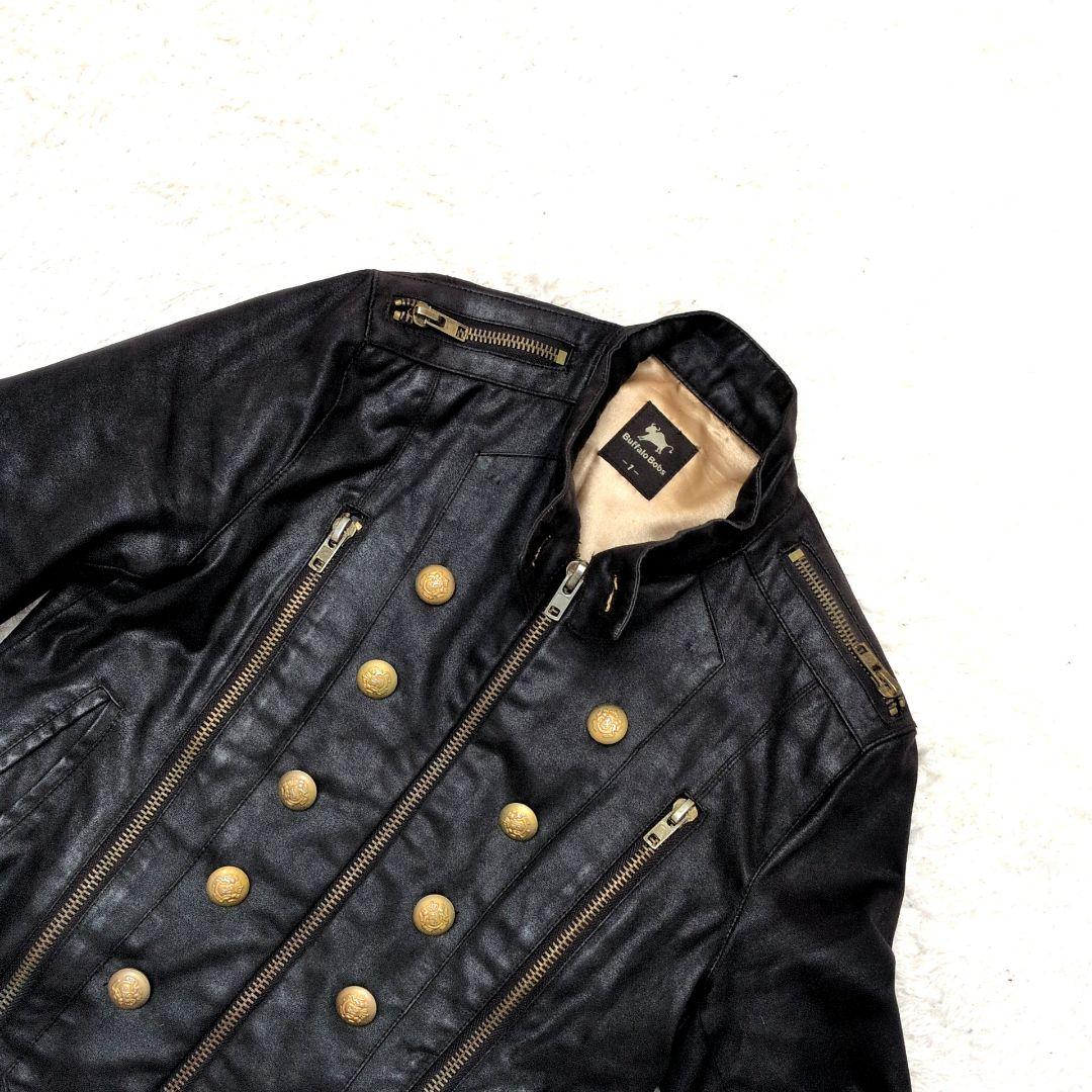 【激レア y2k】バッファローボブズ　ナポレオンジャケット　アーカイブ　ブラック