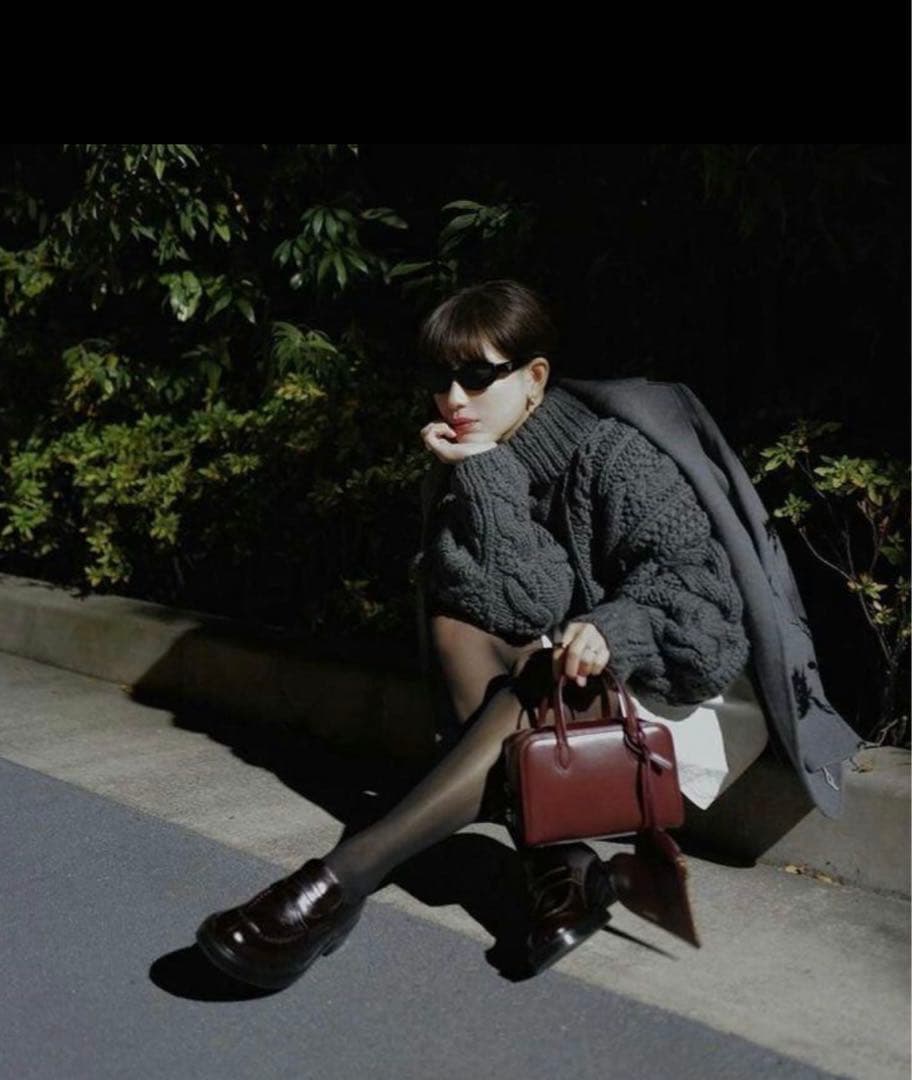 ETRE TOKYO 完売 ボリュームソールローファー ブラウン 未使用