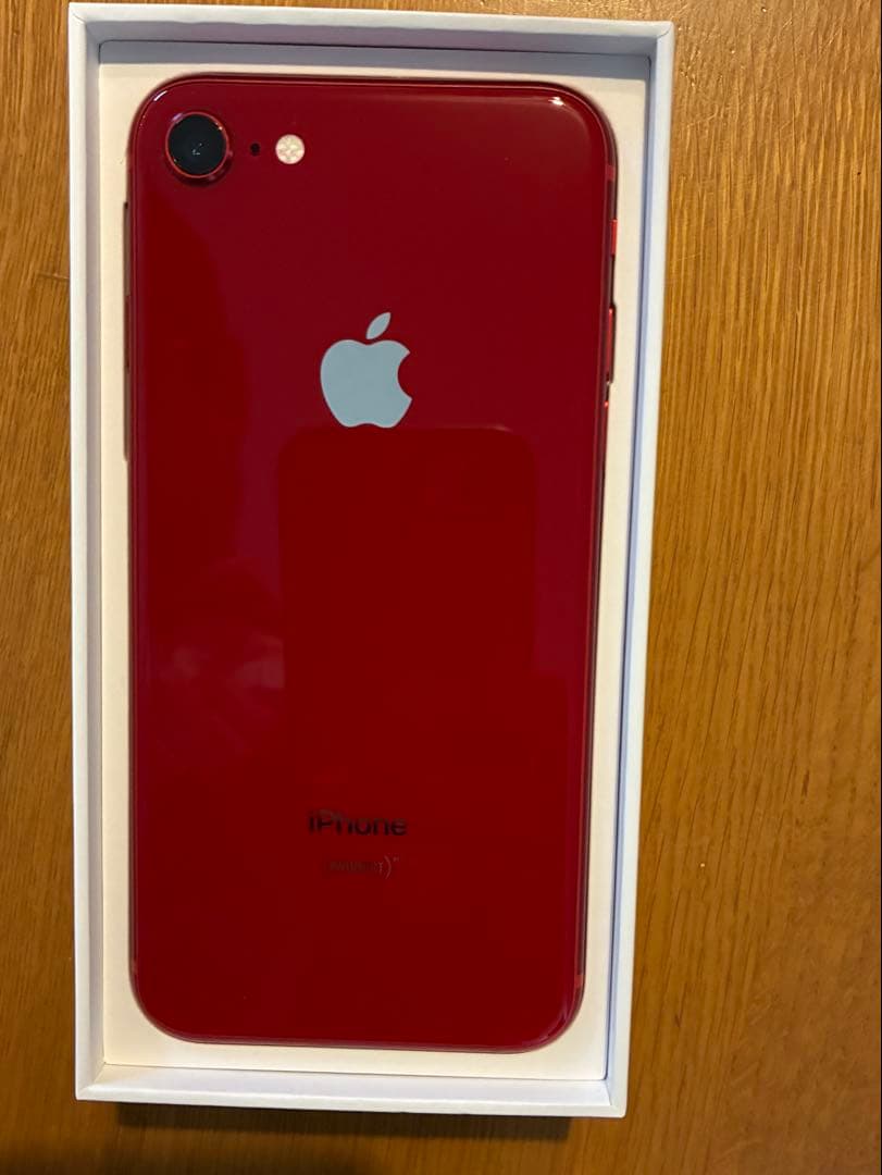 美品 iPhone 8 (PRODUCT RED) バッテリー最大100%