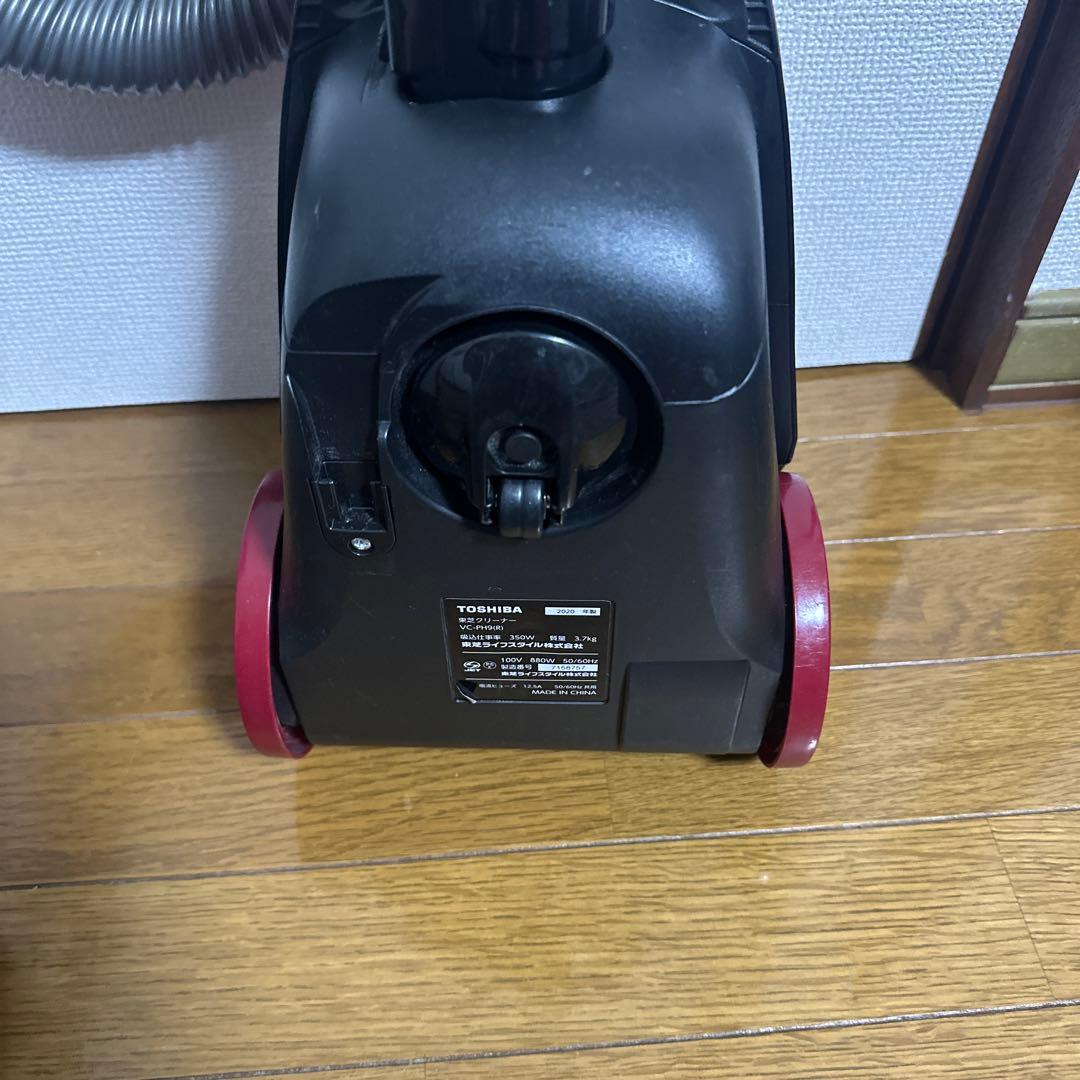 TOSHIBA VC-PH9R レッド掃除機　2020年製