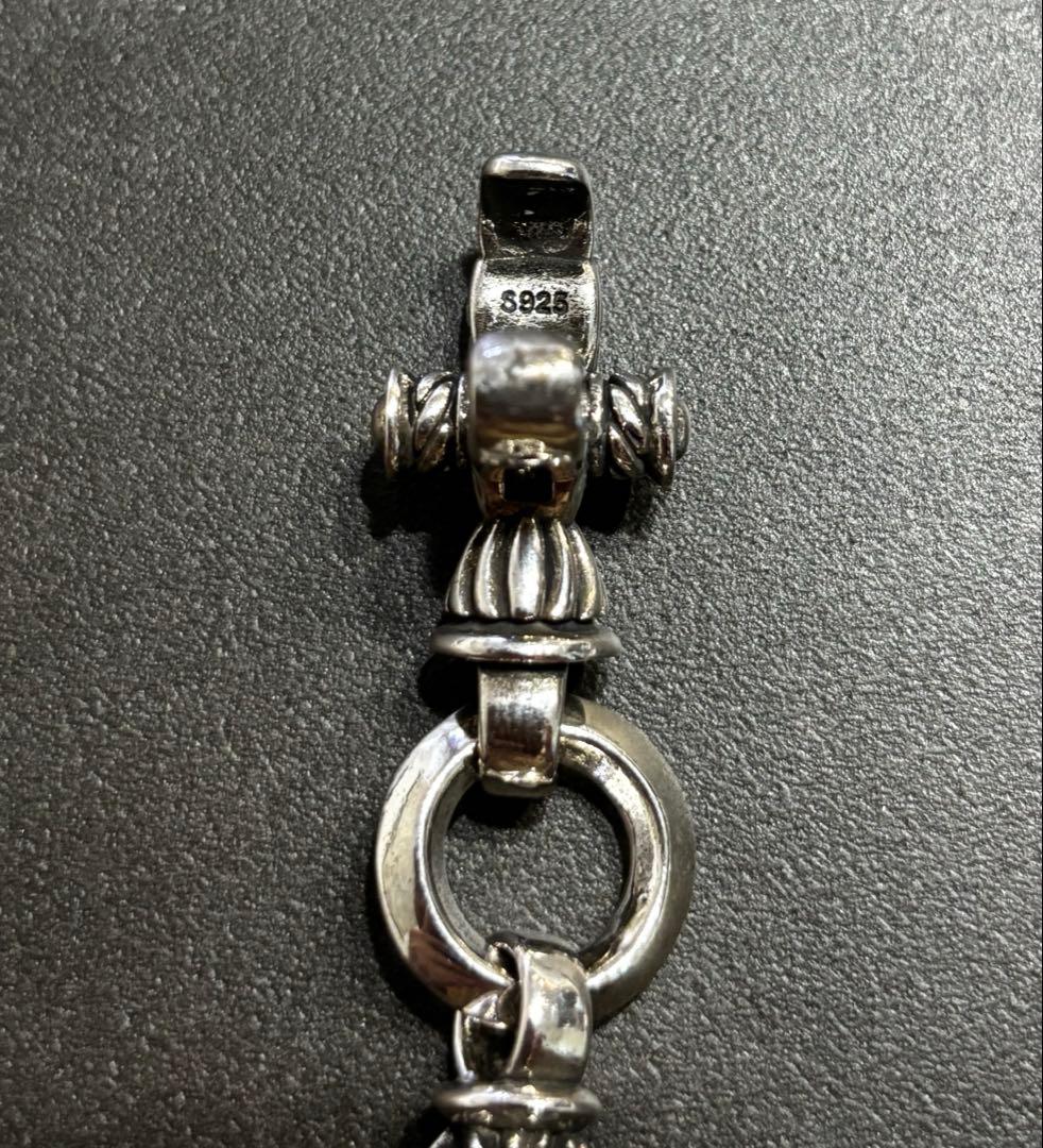 VINTAGE シルバー ビーズデザイン ブレスレット