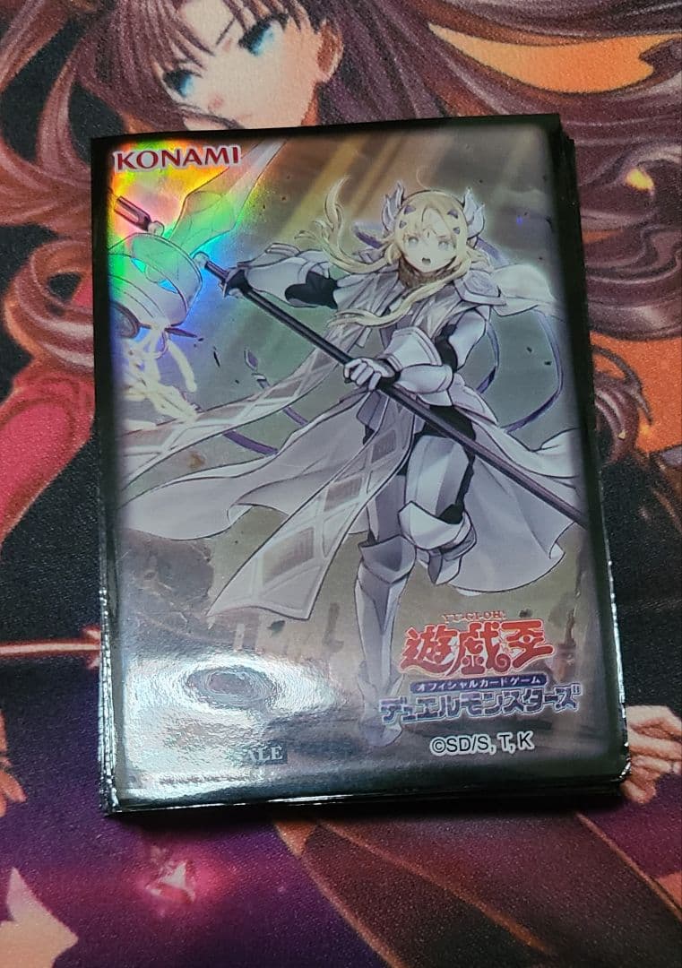 教導の聖女エクレシア　アジア　限定　スリーブ　40枚　ドラグマ　ドラグマの聖女