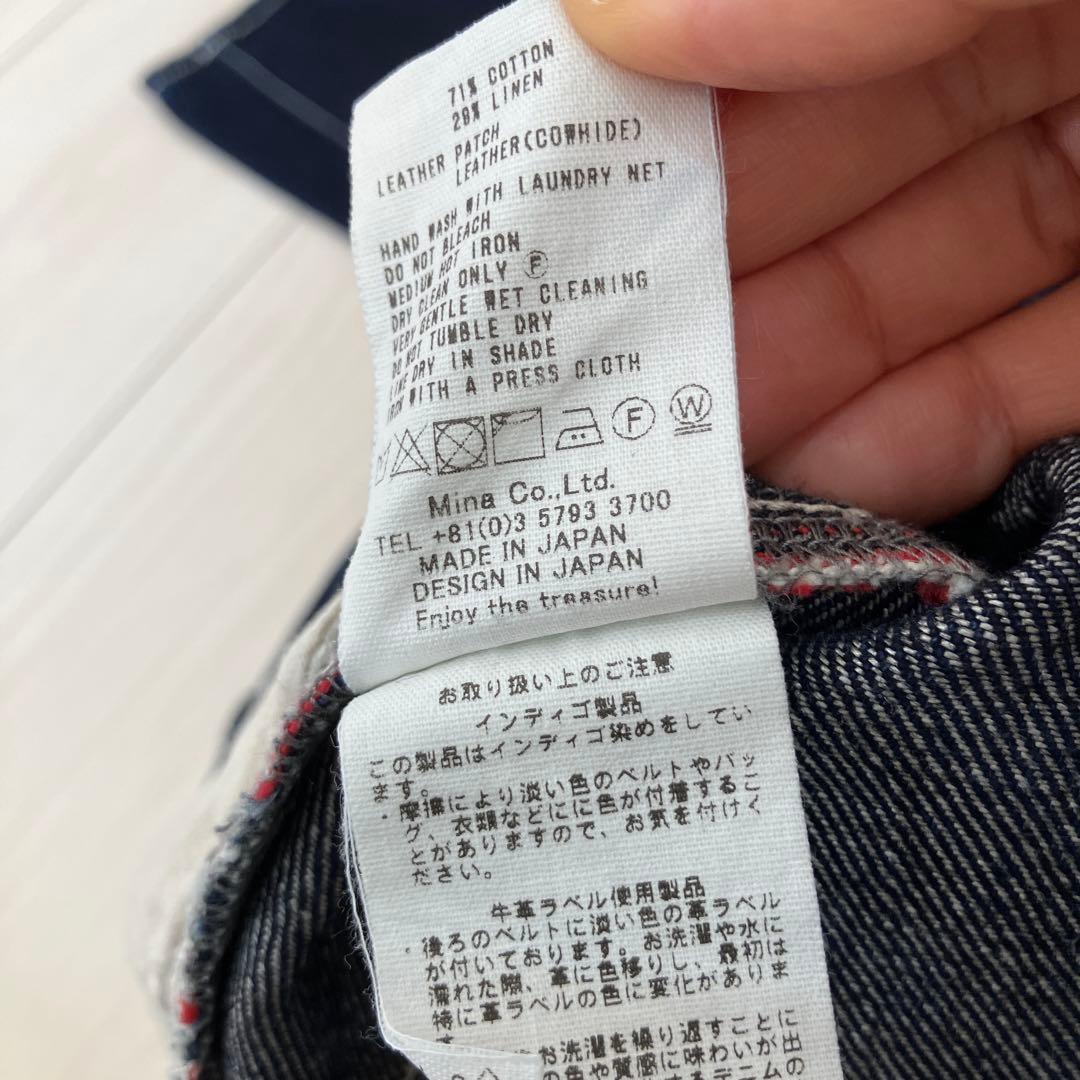 ミナペルホネンデニム　always 36