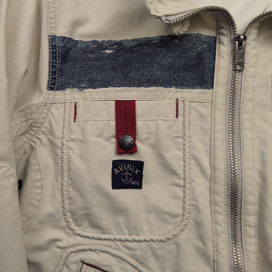 AVIREX Armed Forces Manufacturer 春物ジャケット