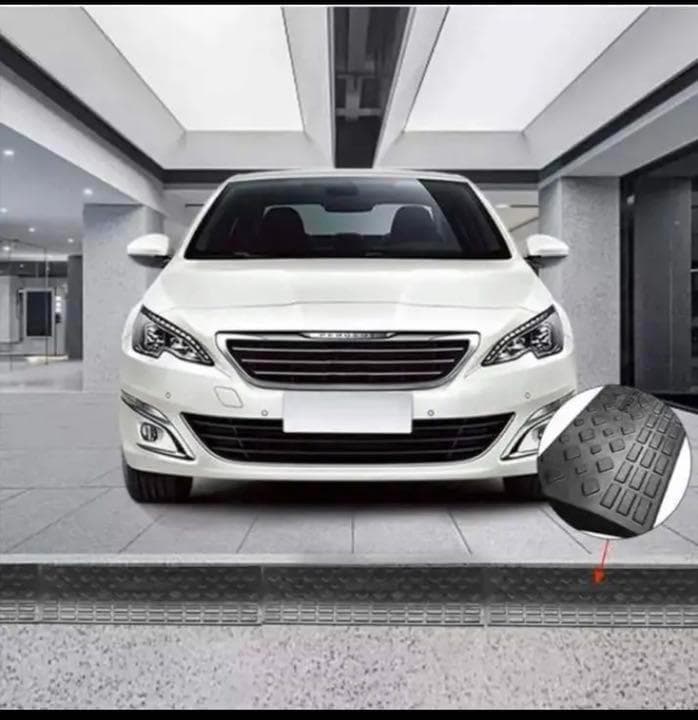 段差 スロープ プレートゴム製 段差プレートハイステップ 4個セット 597