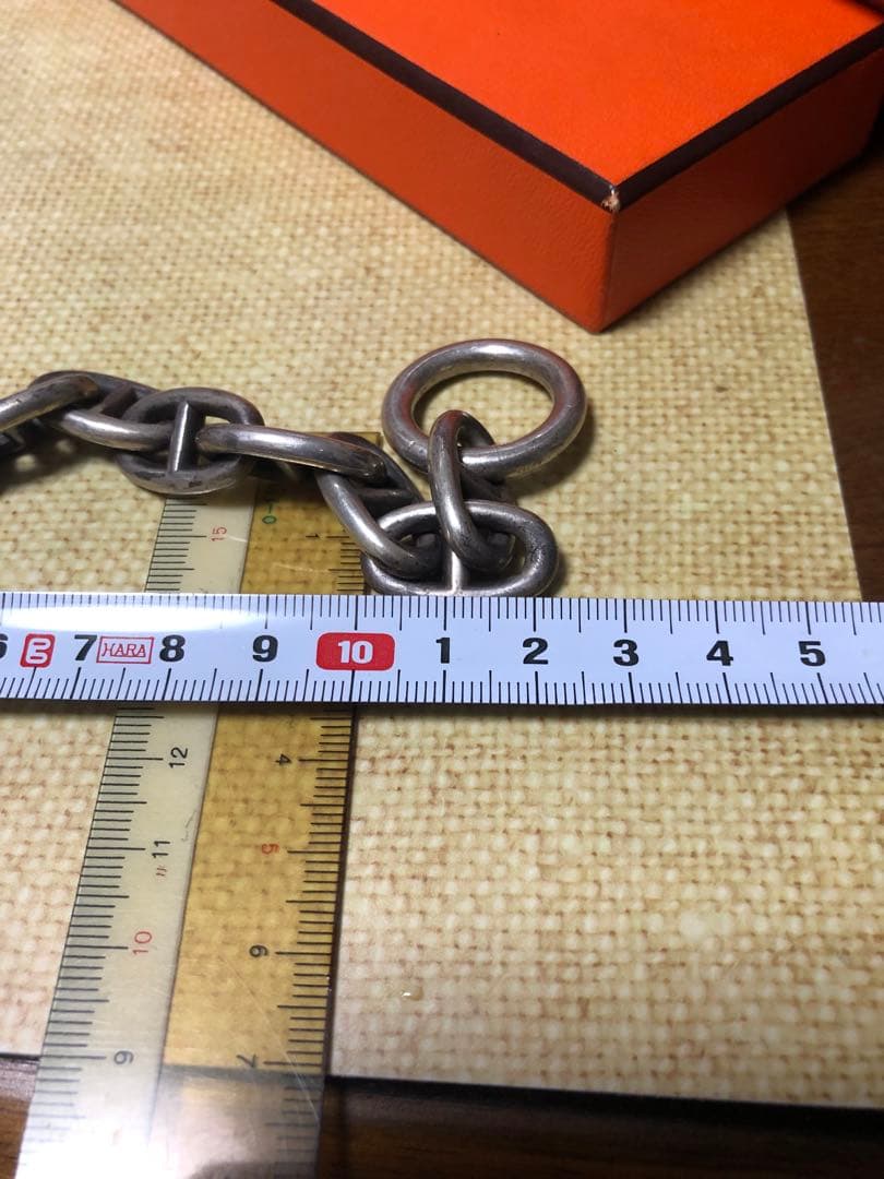 ヴィンテージ HERMES シェーヌダンクル TGM 12コマ マルジェラ期