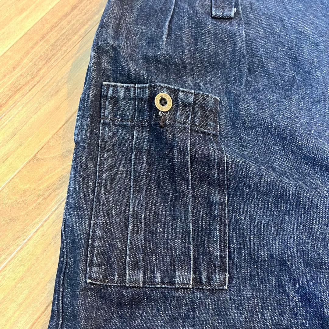 希少　ナイジェルケーボン　ブリティッシュアーミーパンツ　デニム　日本製　W30