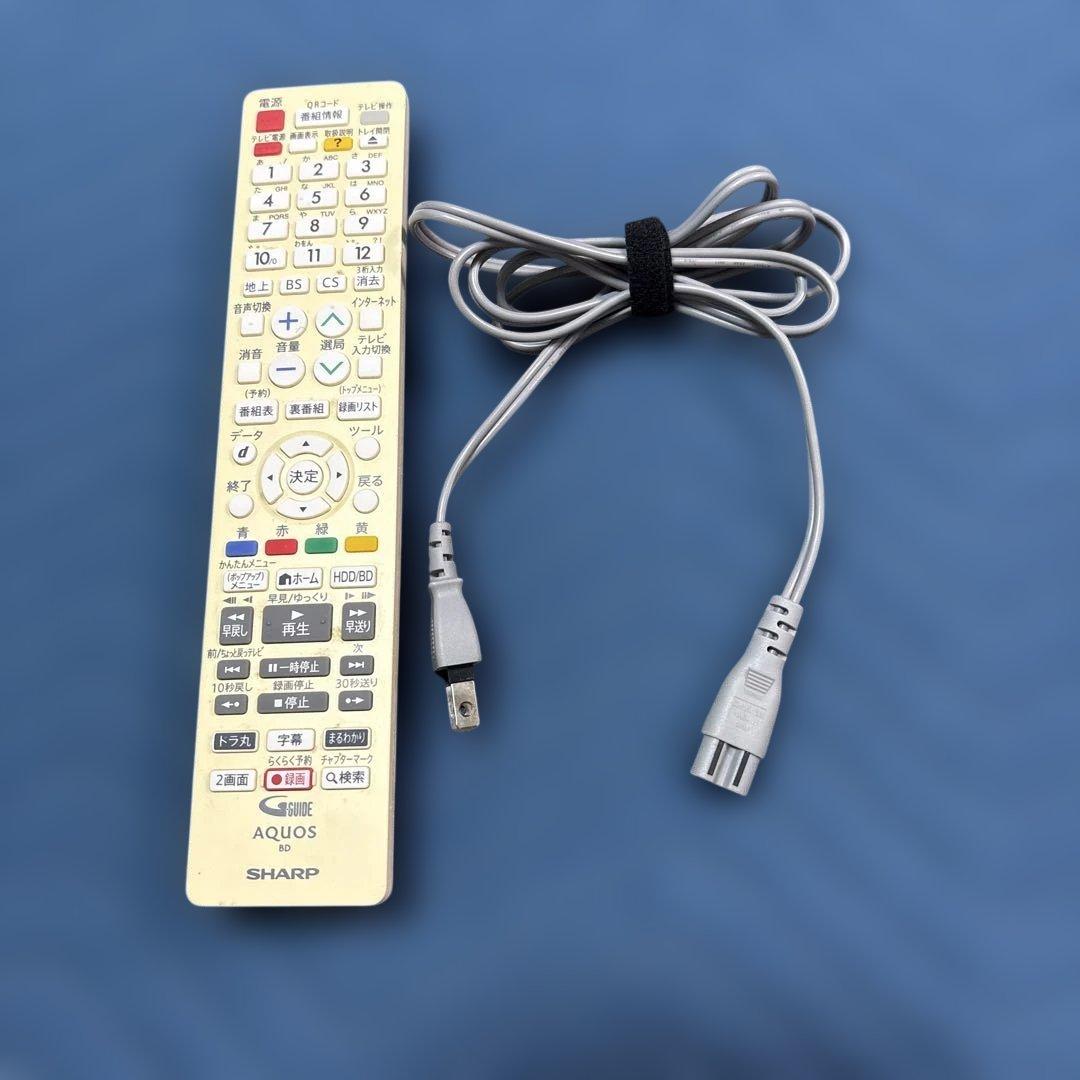 SHARP/シャープ/AQUOS/ブルーレイレコーダー BD-WW1100