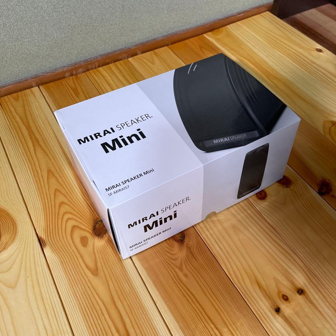 ミライスピーカー MIRAI SPEAKER Mini ブラック