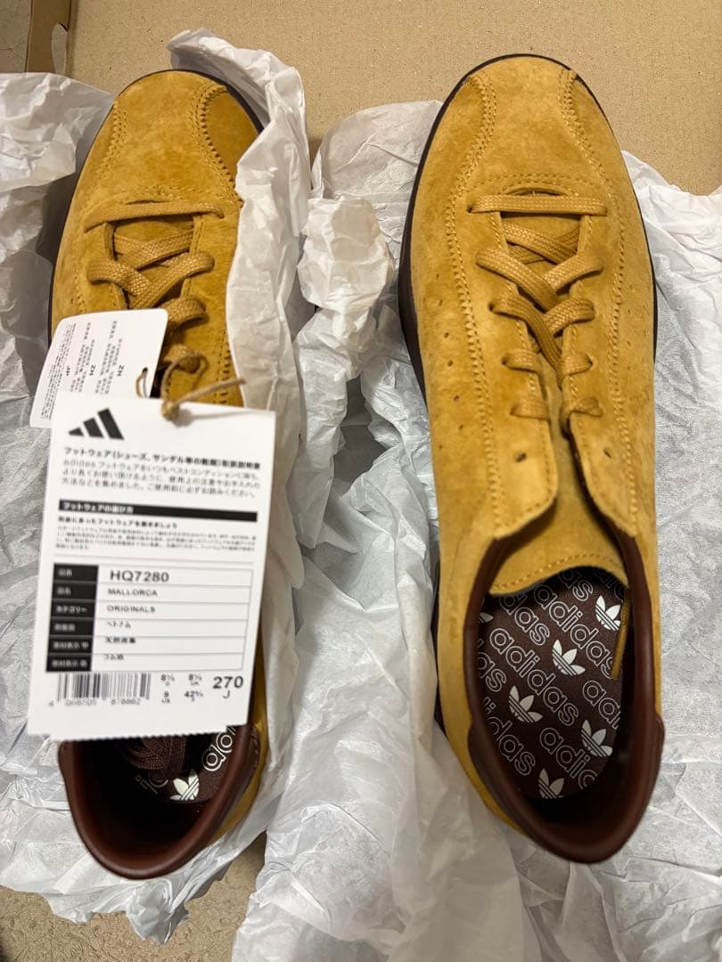 【即購入OK】【新品】 adidas MALLORCA 27cm 箱、タグ付き