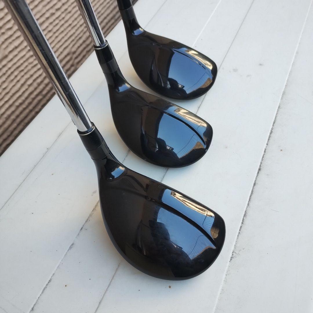 SRIXON　ZXハイブリッド3本セット3U、4U、5U（シャフトカットあり）