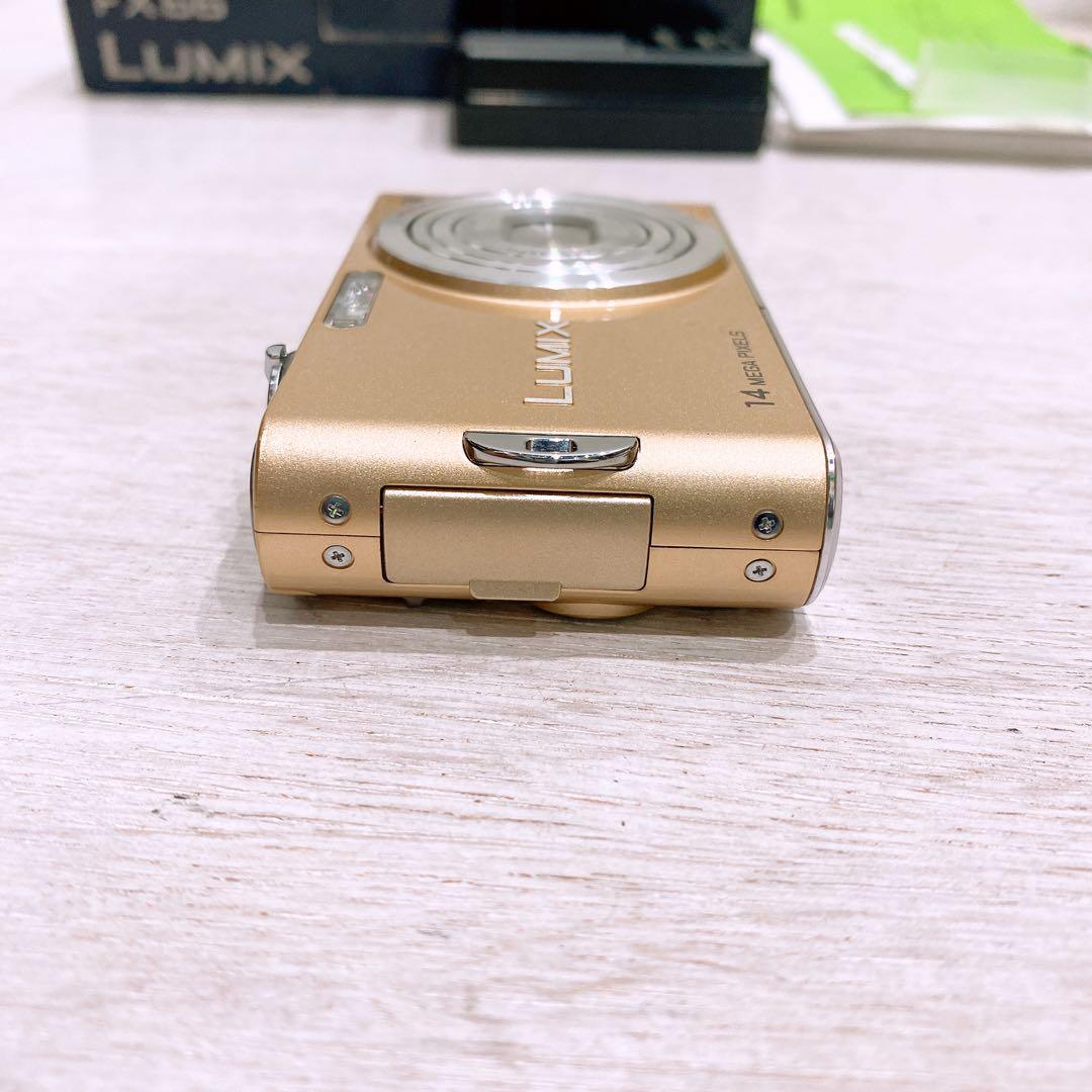 【美品】Panasonic Lumix FX66 ゴールド　ルミックス