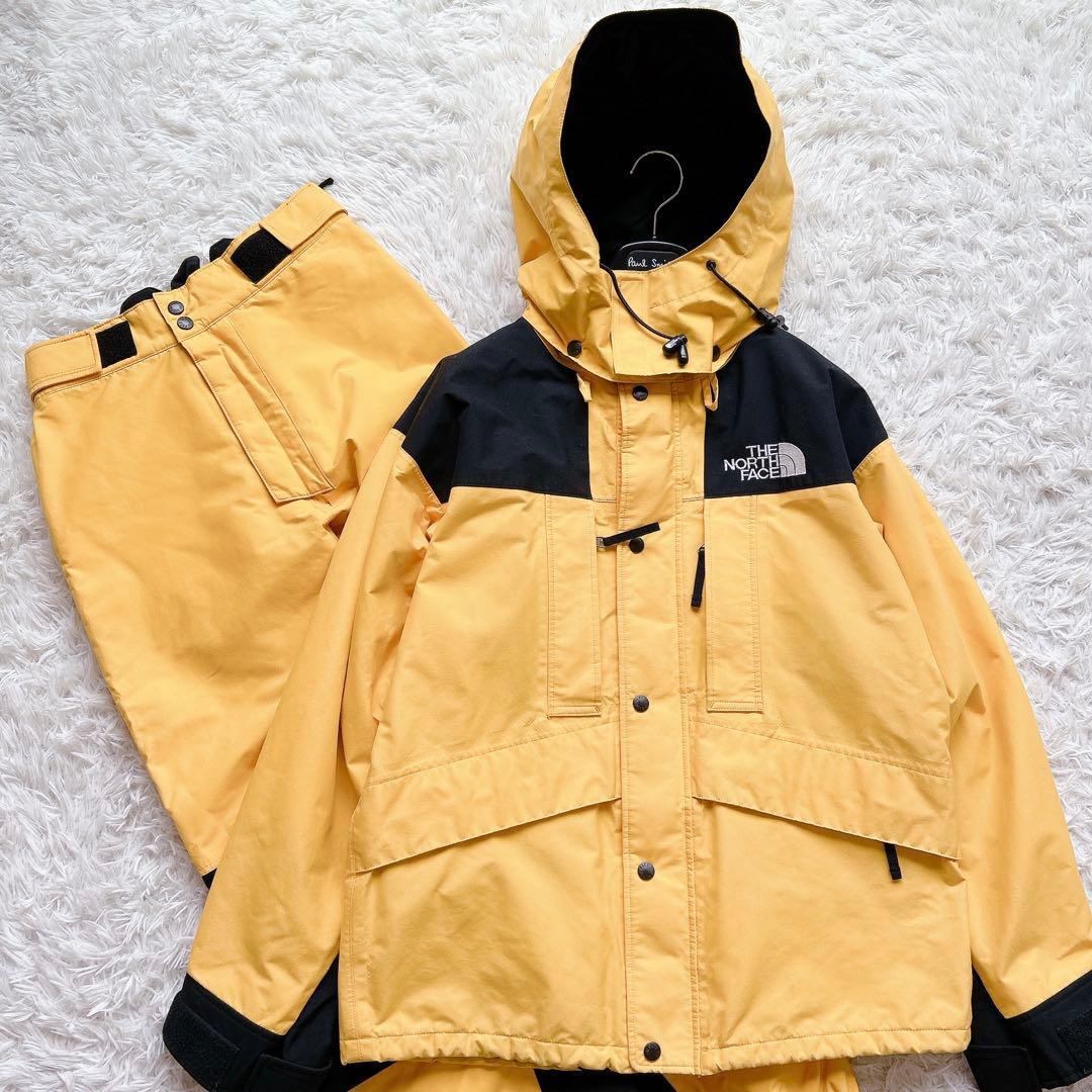 美品 希少 ノースフェイス ゴアテックス セットアップ L 防水 防風 登山