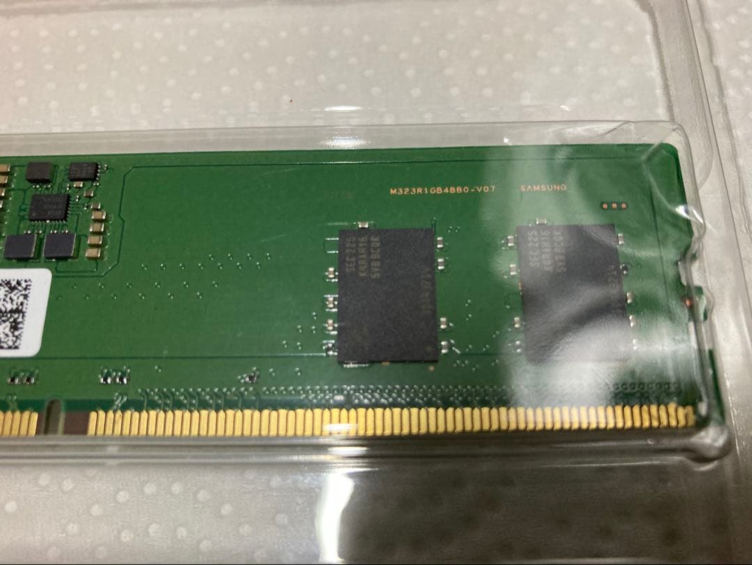 SAMSUNG DDR5 UDIMM 16GB 8GBx2 サムスン メモリ