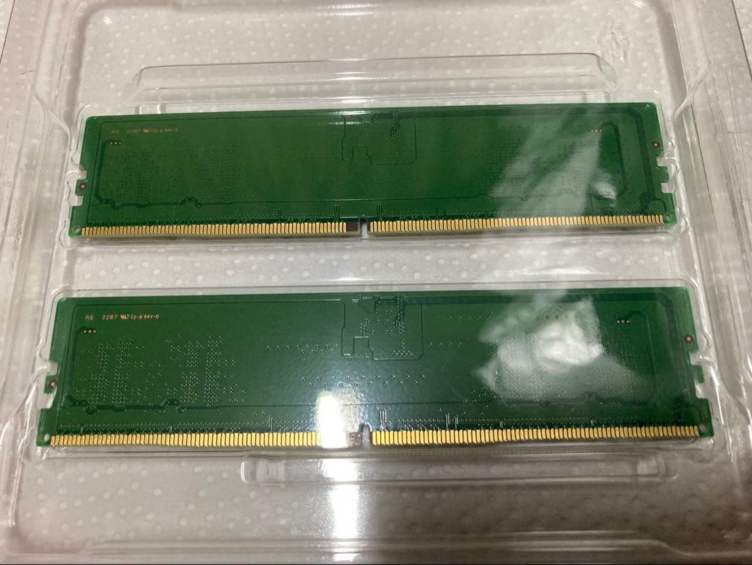 SAMSUNG DDR5 UDIMM 16GB 8GBx2 サムスン メモリ