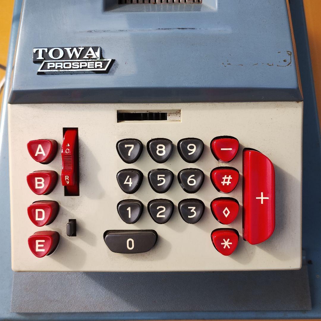 昭和レトロなレジスター ★激レア美品★ TOWA PROSPER 東和レジスター