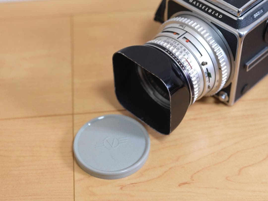 6枚玉 1956年製造 C80mm シルバー メタルショートフード キャップ付属