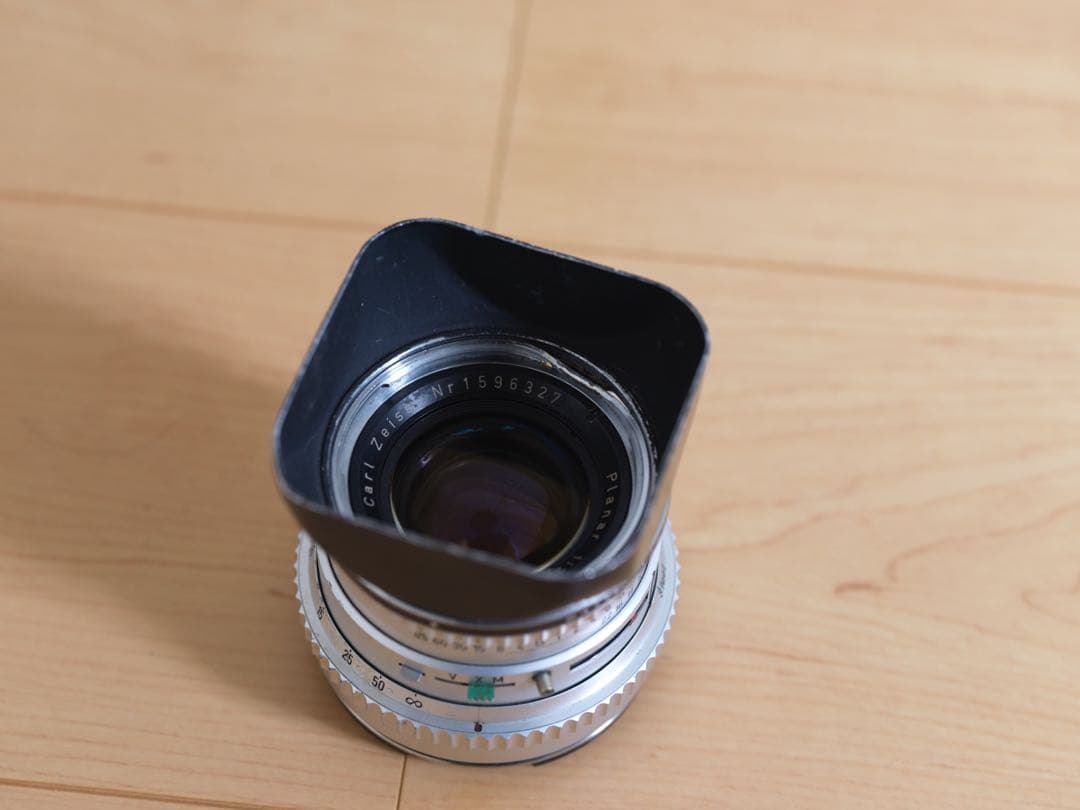 6枚玉 1956年製造 C80mm シルバー メタルショートフード キャップ付属